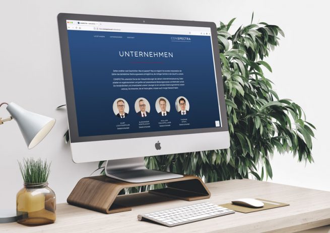 conspectra Unternehmensberatung Webdesign
